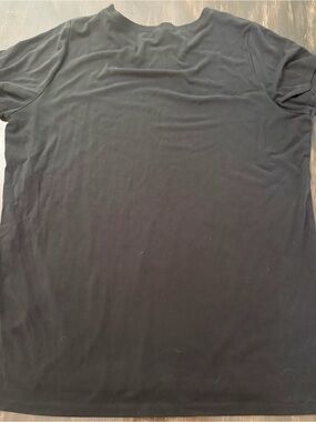 SPANX Black Short Sleeve Crew Neck Tee - Women's
